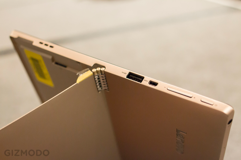 Illustration for article titled Lenovo's Surface Pro Alternative Looks Like One Sweet Tablet